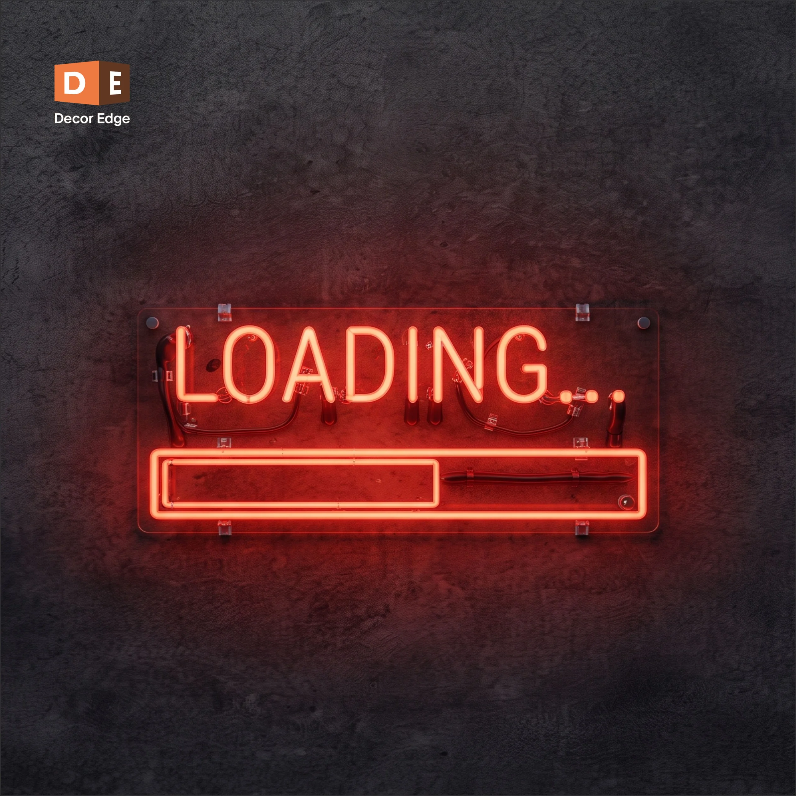 Loading Bar Neon Sign – Premium Handmade LED Wall Art 2026 collection
